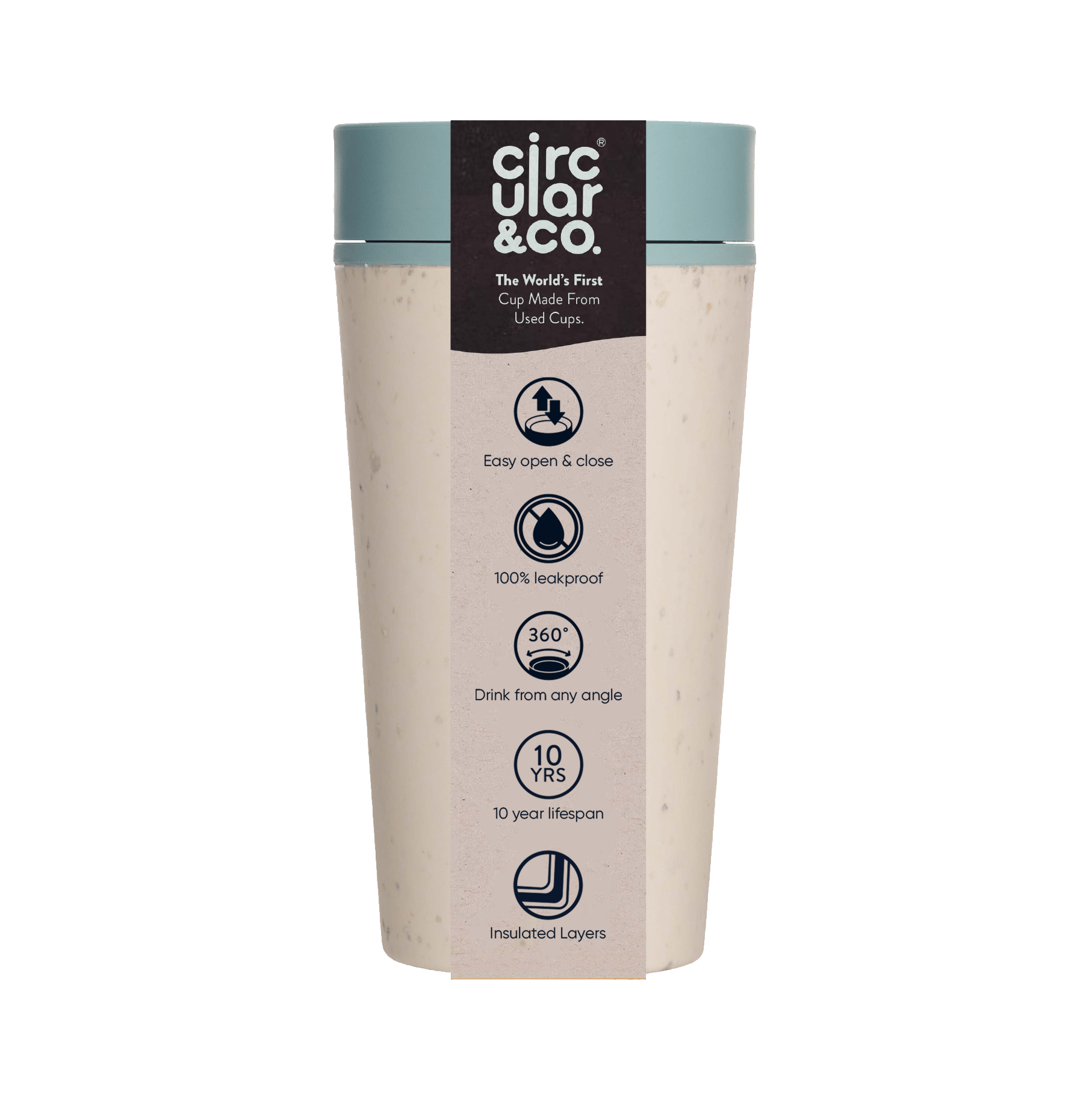 Circular&Co. Reusable Coffee Cup, 12oz